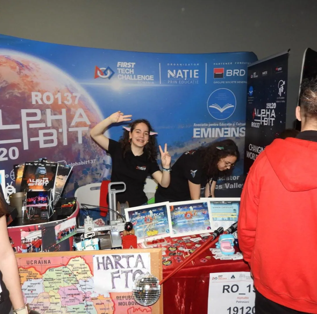 Poza din timpul competities cu AlphaBit