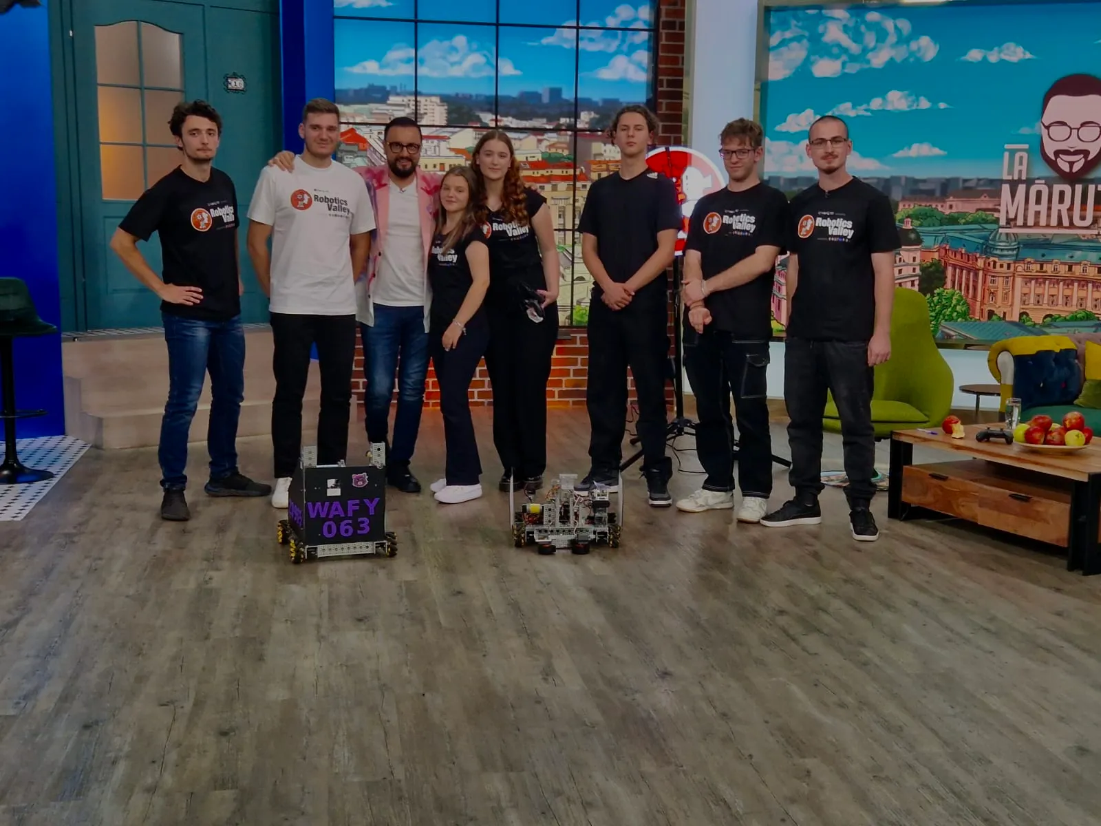 Poza din timpul competities cu AlphaBit